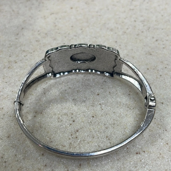 Turquoise, color silver, paparazzi bracelet. - Picture 4 of 5